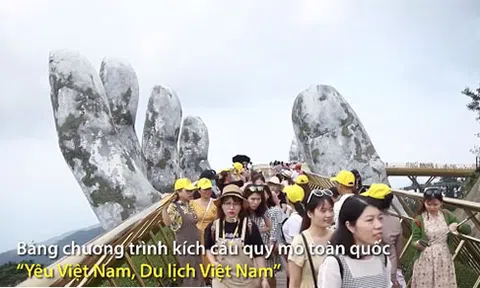 Liên tiếp các chương trình kích cầu, du khách hồ hởi khám phá Bà Nà Hills