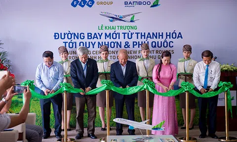 Bamboo Airways khai trương 3 đường bay mới kết nối Thanh Hóa – Quy Nhơn, Thanh Hóa – Phú Quốc, Vinh - Quy Nhơn