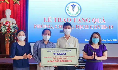 THACO chung tay cùng cộng đồng phòng chống dịch Covid-19