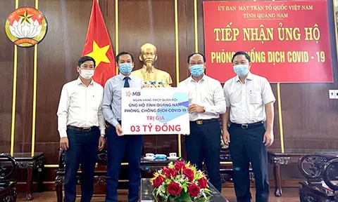 MB đồng hành cùng tỉnh Quảng Nam chống dịch Covid