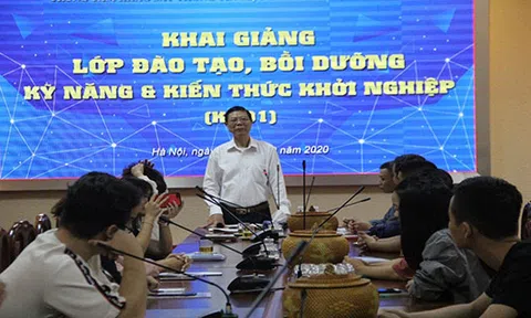 Trường đại học kinh doanh và công nghệ Hà Nội khai giảng lớp đào tạo, bồi dưỡng kiến thức và kỹ năng khởi nghiệp cho sinh viên - đợt 1 năm 2020