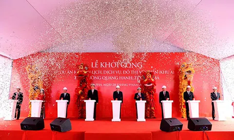 Vingroup khởi công Khu du lịch, dịch vụ, đô thị ven biển Quang Hanh