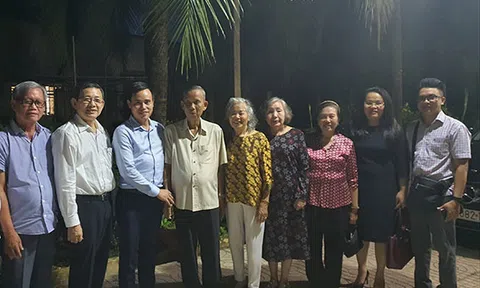 Lãnh đạo Hội Luật gia Việt Nam thăm và chúc sức khoẻ nguyên Phó Thủ tướng Trương Vĩnh Trọng