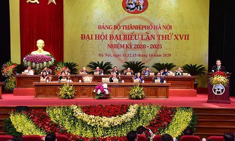 Đại hội đại biểu lần thứ XVII Đảng bộ thành phố Hà Nội thành công tốt đẹp