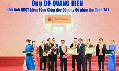 Doanh nhân Đỗ Quang Hiển được trao tặng Huân chương Lao động hạng Nhất