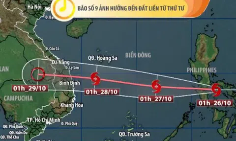 Thủ tướng chỉ đạo "nóng": Khẩn trương ứng phó bão số 9