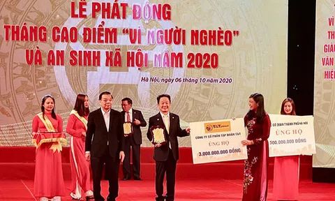 “Bầu Hiển” ủng hộ 5 tỷ đồng cho quỹ Vì người nghèo Thành phố Hà Nội
