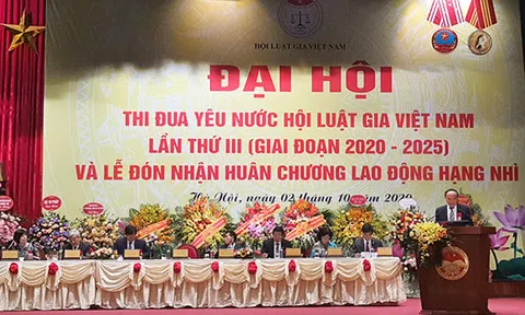 Hội Luật gia Việt Nam gương mẫu đi đầu trong phong trào thi đua yêu nước, vì sự nghiệp xây dựng Nhà nước pháp quyền Việt Nam XHCN và bảo vệ công lý (*)