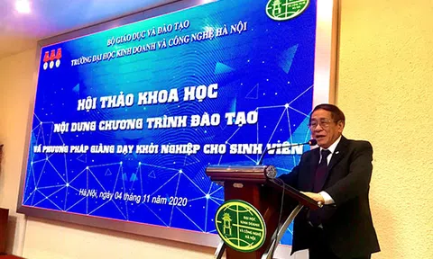Hội thảo khoa học nội dung chương trình đào tạo và phương pháp giảng dạy khởi nghiệp cho sinh viên