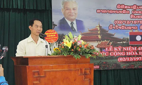 Kỷ niệm 45 năm Quốc Khánh nước CHDCND Lào (02/12/1975 - 02/12/2020)