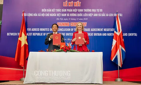 Hiệp định UKVFTA sẽ có hiệu lực ngay trước thềm năm mới 2021