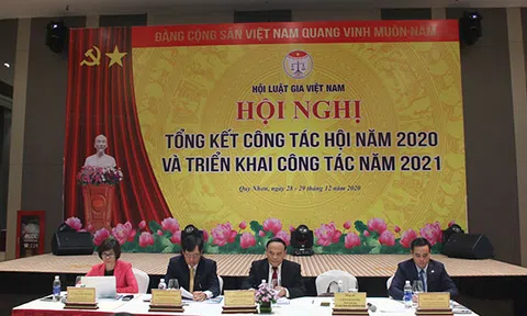 Hội Luật gia Việt Nam tổng kết công tác năm 2020 và triển khai công tác năm 2021