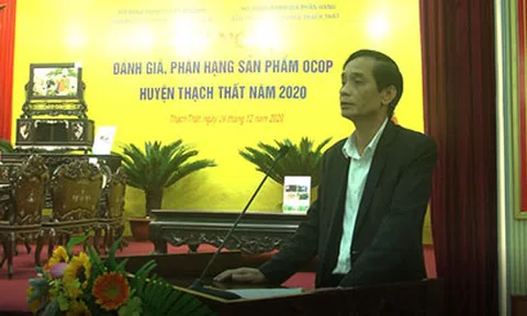 Huyện Thạch Thất (Hà Nội): Phát huy hiệu quả Chương trình mỗi xã một sản phẩm.