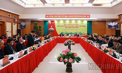 Kiểm soát quyền lực là một yếu tố quan trọng trong lĩnh vực phòng, chống tham nhũng