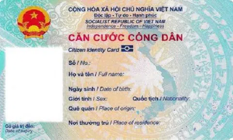 Bộ Công an chính thức quy định mẫu thẻ căn cước công dân gắn chíp
