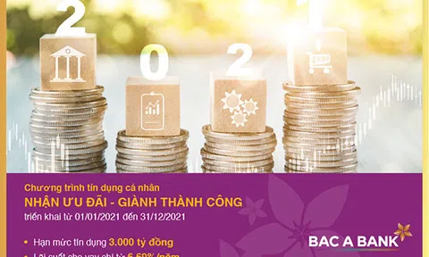 Nhận ưu đãi tín dụng từ BAC A BANK, Khách hàng sẵn sàng đón thành công
