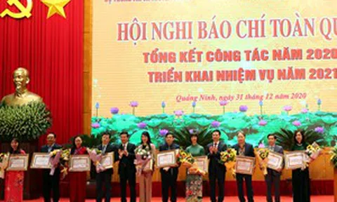 Đồng chí Võ Văn Thưởng nêu 7 nhiệm vụ báo chí cần làm tốt trong năm 2021