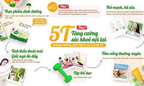 Thuộc “nằm lòng” công thức 5T+ để tăng cường sức khỏe cho cả gia đình