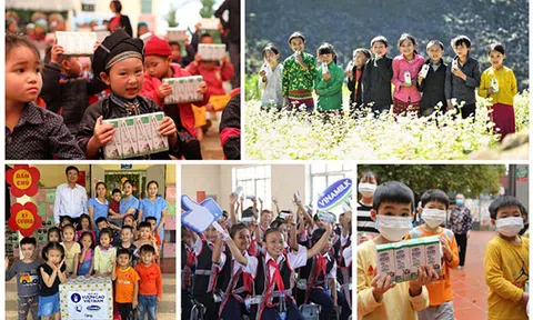 Nhân kỷ niệm 45 năm thành lập, Vinamilk và quỹ sữa vươn cao Việt Nam khởi động hành trình 2021 với chiến dịch ý nghĩa "triệu ly sữa yêu thương, triệu nụ cười hạnh phúc"