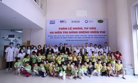 Lễ phát động hưởng ứng ngày sức khoẻ răng miệng thế giới 20/3 tại Trường Đại học Kinh doanh và Công nghệ Hà Nội