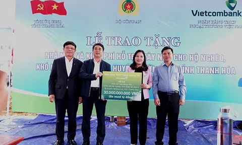 Vietcombank dành 30 tỷ đồng hỗ trợ kinh phí xây nhà cho hộ nghèo, khó khăn về nhà ở tại huyện Mường Lát, tỉnh Thanh Hóa