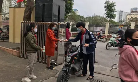 Trường THCS Mễ Trì (Quận Nam Từ Liêm-Hà Nội): Thực hiện tốt công tác xây dựng trường học an toàn trong phòng chống dịch Covid-19