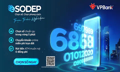 5 phút sở hữu tài khoản số đẹp VPBank hoàn toàn trực tuyến và miễn phí