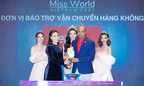 Vietjet bảo trợ vận chuyển hàng không cho cuộc thi Miss World Vietnam 2021