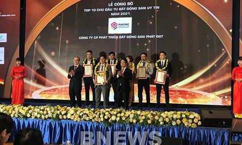 Công bố Top 10 công ty uy tín ngành bất động sản, xây dựng, vật liệu xây dựng