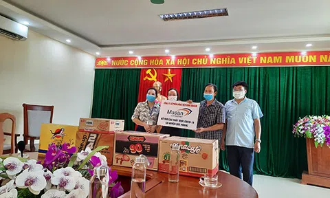 Công ty CP hàng tiêu dùng Masan tặng hàng nghìn thùng sản phẩm thiết yếu đến các đơn vị tuyến đầu chống dịch và các địa phương vùng dịch