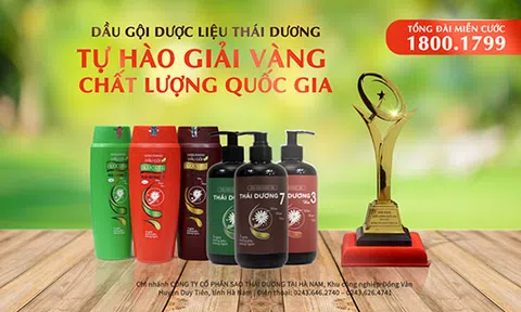 Sao Thái Dương Nhận Giải Vàng Chất Lượng Quốc Gia