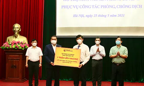 T&T Group trao tặng 1 triệu liều Vaccine phòng Covid - 19