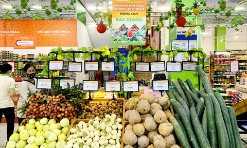 BRGMart bán hàng không lợi nhuận hỗ trợ tiêu thụ nông sản Bắc Giang