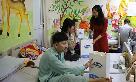 Vinamilk đồng hành mang đến cơ hội sống khoẻ mạnh cho các bệnh nhi tim bẩm sinh