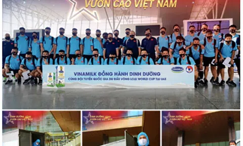 Chiến thắng lần 2 trên sân UAE: Dinh dưỡng vàng đồng hành cùng chiến thắng của đội tuyển Việt Nam