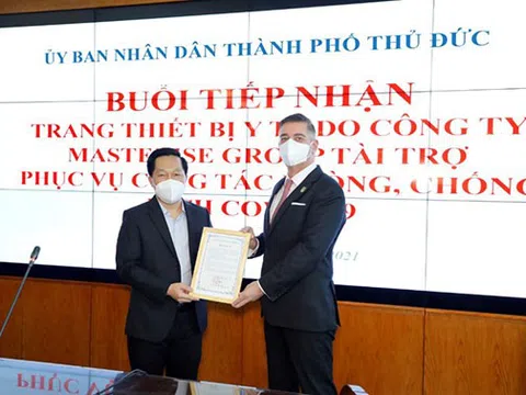 Masterise Group hỗ trợ tuyến đầu các trang thiết bị y tế trị giá 23 tỷ