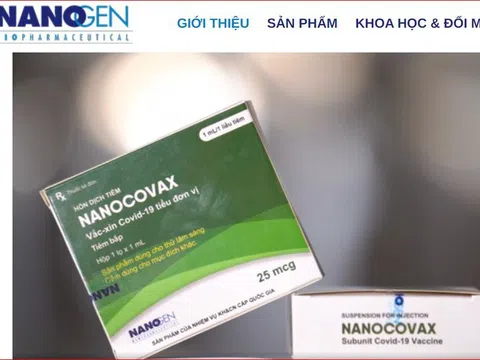 Nano Covax vượt qua cửa Hội đồng Đạo đức cấp quốc gia