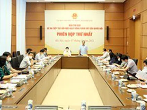 Ban Chỉ đạo xây dựng Đề án tiếp tục đổi mới hoạt động giám sát của Quốc hội họp phiên thứ nhất