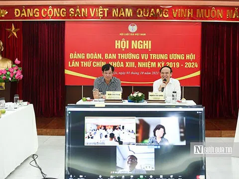 Đảng đoàn, Ban Thường vụ Trung ương Hội Luật gia Việt Nam khóa XIII họp Hội nghị liên tịch lần thứ 9
