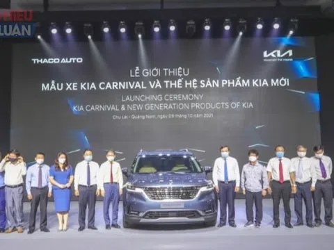 Thaco Auto: Giới thiệu mẫu xe Carnival và thế hệ sản phẩm mới thương hiệu KIA