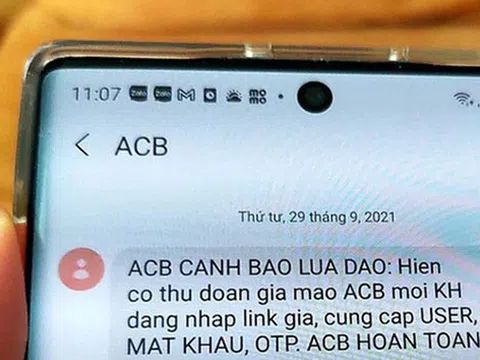 Ngân hàng cảnh báo thủ đoạn lừa gửi tiền lãi suất cao