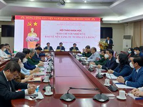 Báo chí phải là 'pháo đài' vững chắc trong phản bác quan điểm sai trái