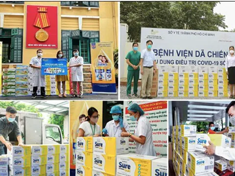 Vinamink Sure Prevent Gold tri ân những chiến sĩ áo trắng đã luôn là vùng xanh hy vọng của người dân Việt Nam