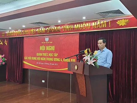 Hội Luật gia VN tổ chức học tập, quán triệt và triển khai thực hiện Nghị quyết Hội nghị Trung ương 4 khóa XIII