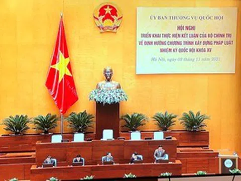 Chống tiêu cực ngay trong xây dựng pháp luật, tuyệt đối không để 'tham nhũng chính sách'