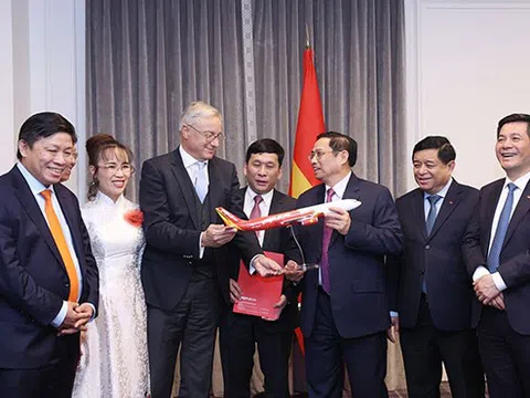 Vietjet và Airbus đạt thoả thuận đối tác chiến lược về 119 tàu bay