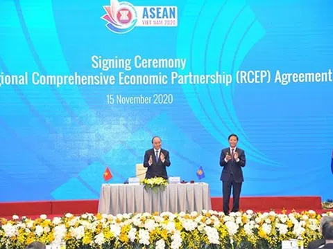 Hiệp định RCEP có hiệu lực từ ngày 1/1/2022, hướng tới thị trường 2,2 tỷ người tiêu dùng