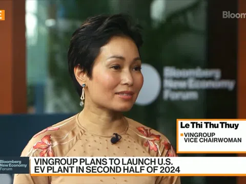 Phó Chủ tịch Vingroup Lê Thị Thu Thủy: Sẽ đưa cổ phiếu lên sàn chứng khoán Mỹ trong 1-2 năm tới