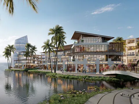 Triển khai đại trung tâm thương mại trên mặt nước đầu tiên của Việt Nam