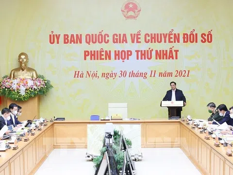 Thủ tướng Phạm Minh Chính: Chuyển đổi số phục vụ phòng, chống dịch và khôi phục, phát triển kinh tế - xã hội